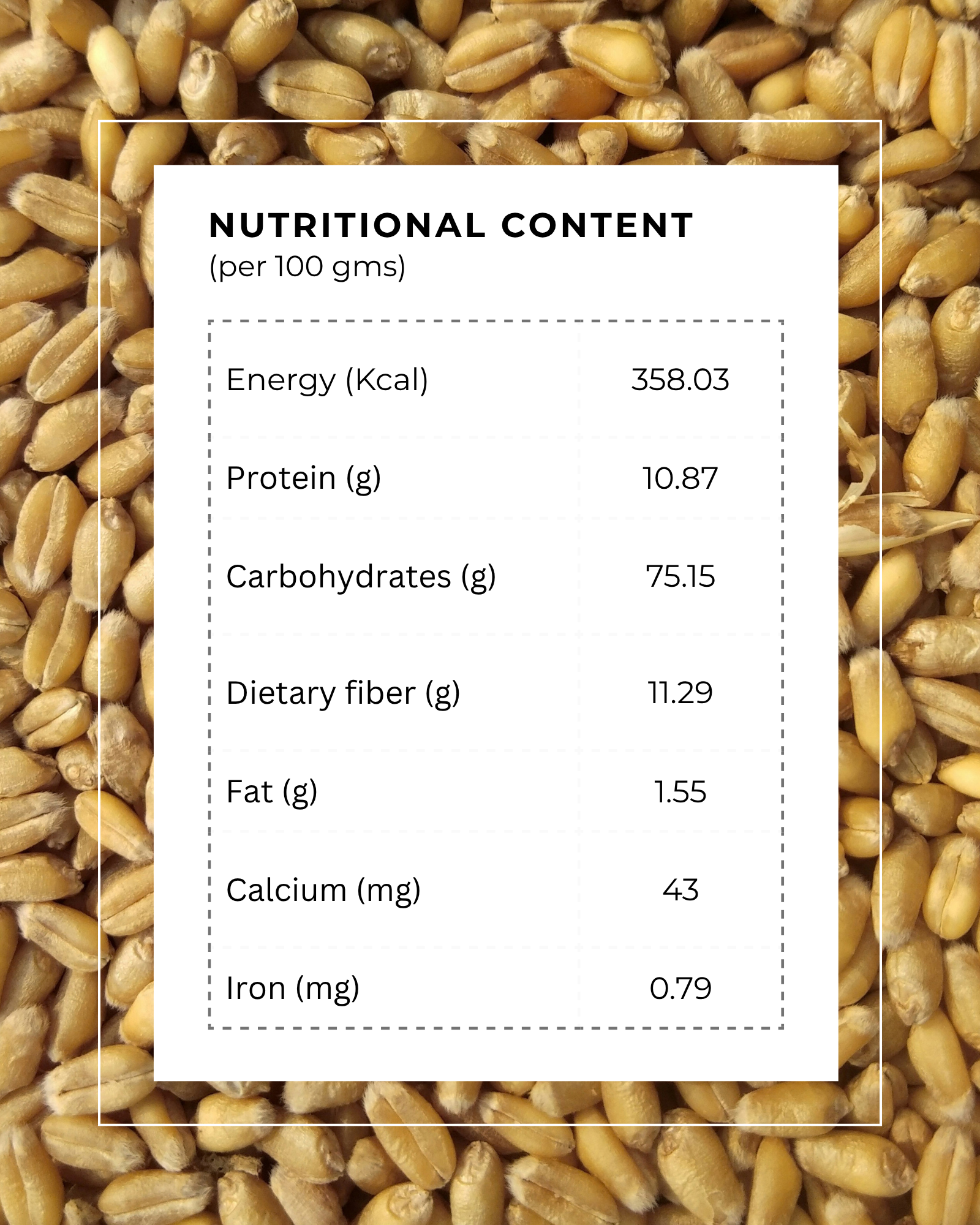 Organic MP Wheat Flour product information